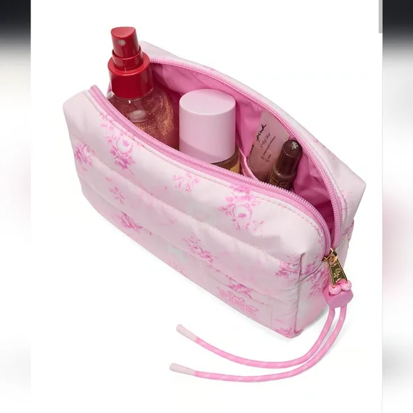 New PINK X LoveShackFancyPINK x LoveShackFancy Makeup Bag - Picture 2 of 5